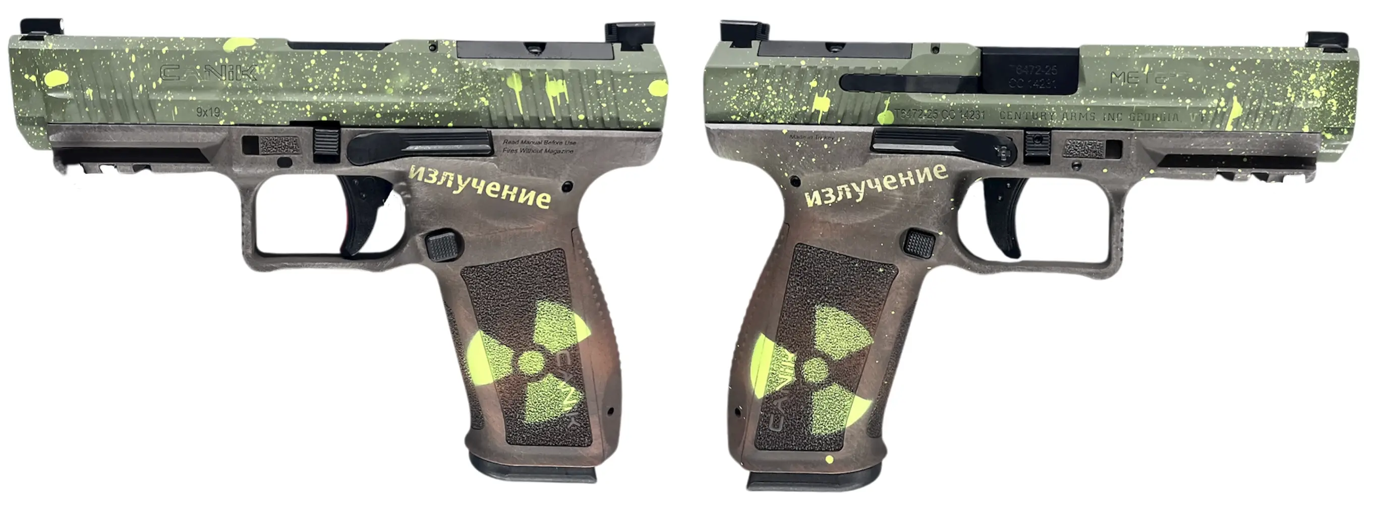 CANIK METE SFT DOOMSDAY, 9MM, BLACK PISTOL, 4.46