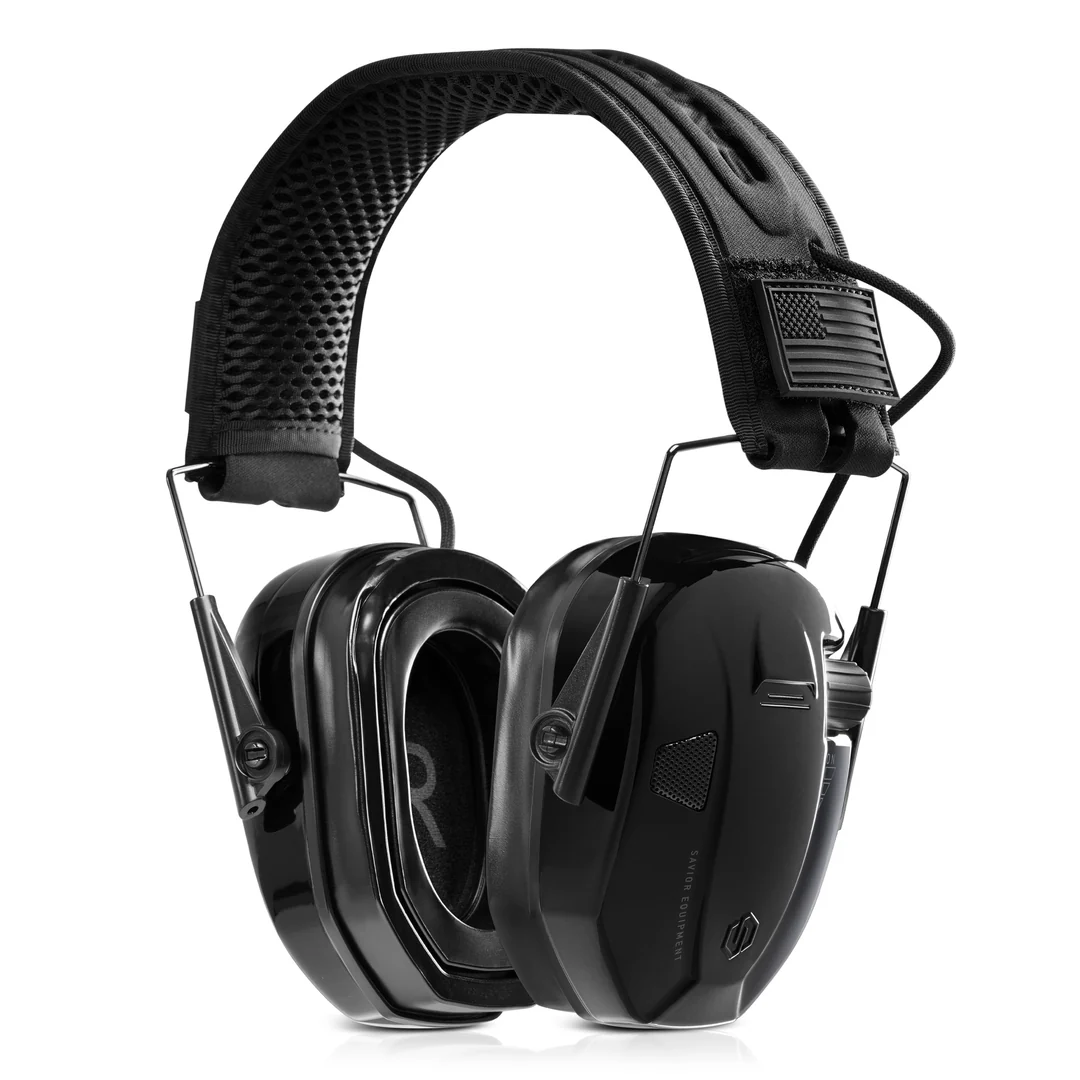 Savior Mesh Savior Equipment Apollo Electronic 24dB Hearing Protection Ear Muffs ...