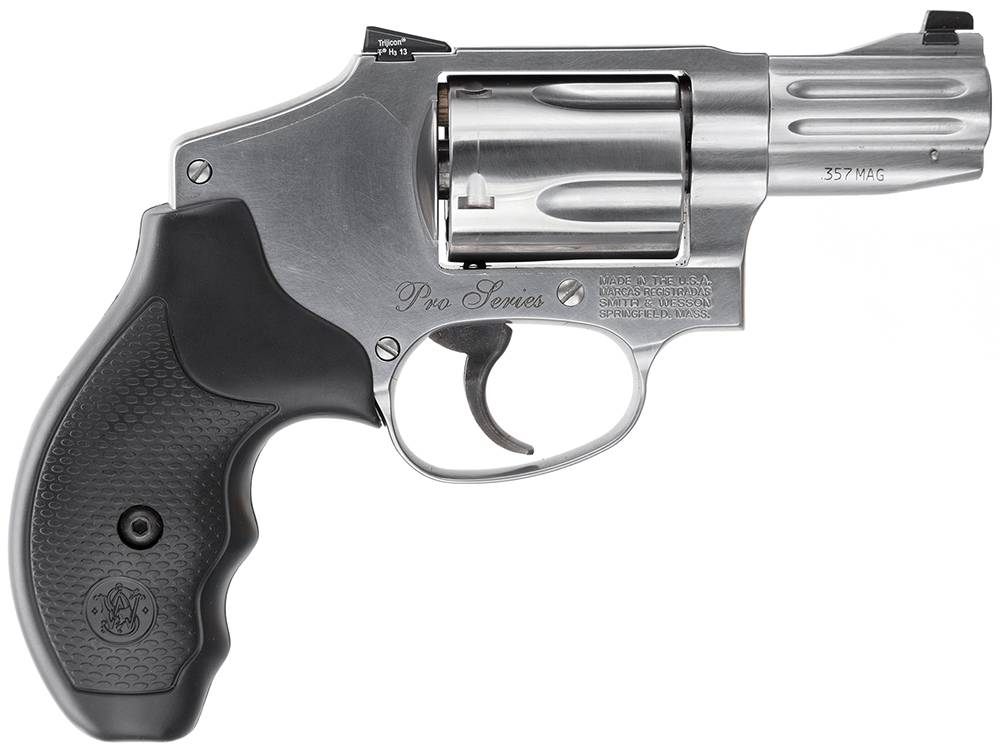 640 Pro Series Revolver .357 Mag 2.125in 5rd Satin Stainless Moon Clips ...