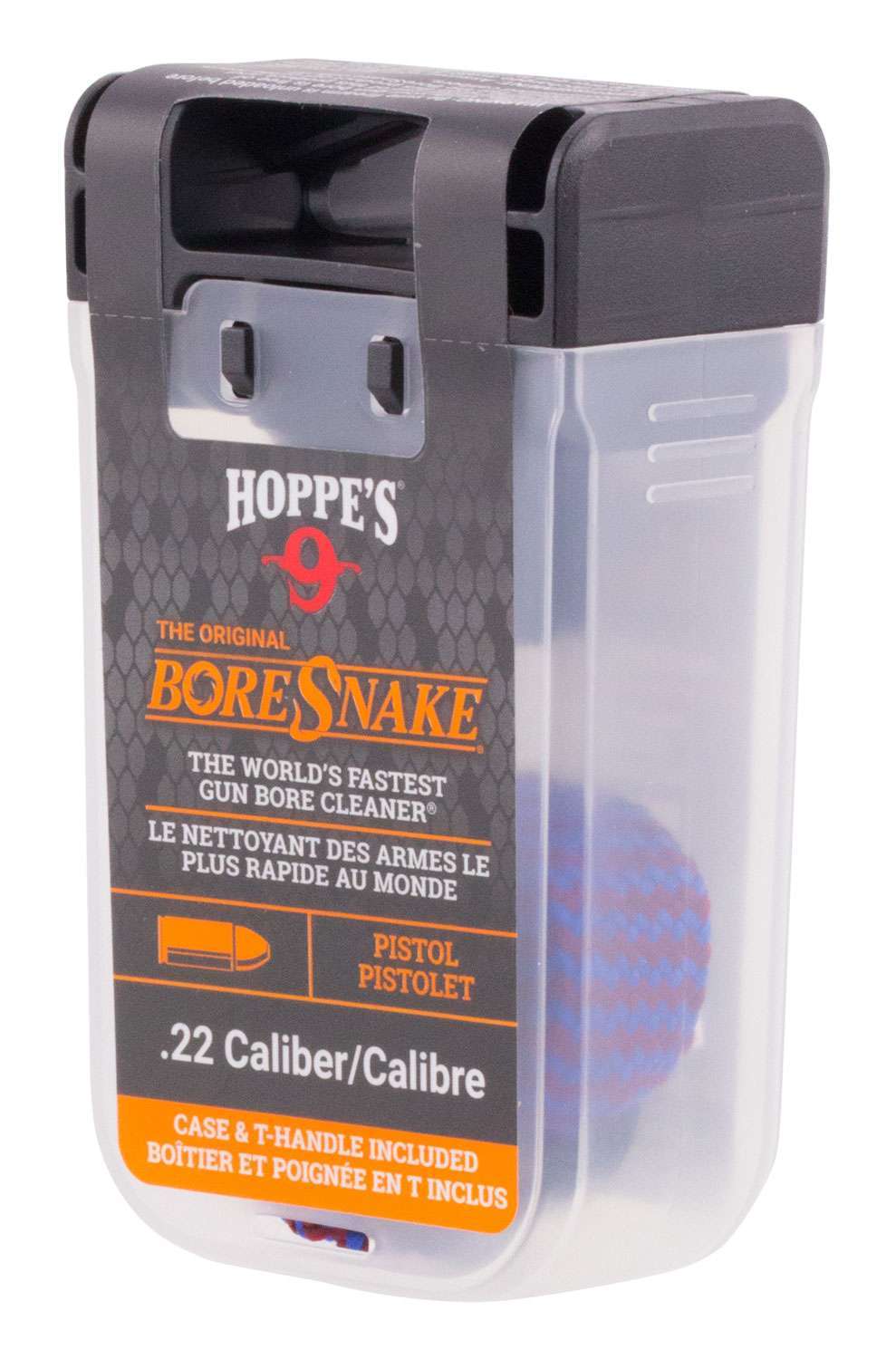 HOPPE'S Bore Snake .22 LR Pistol Cleaner Tombstone Tactical