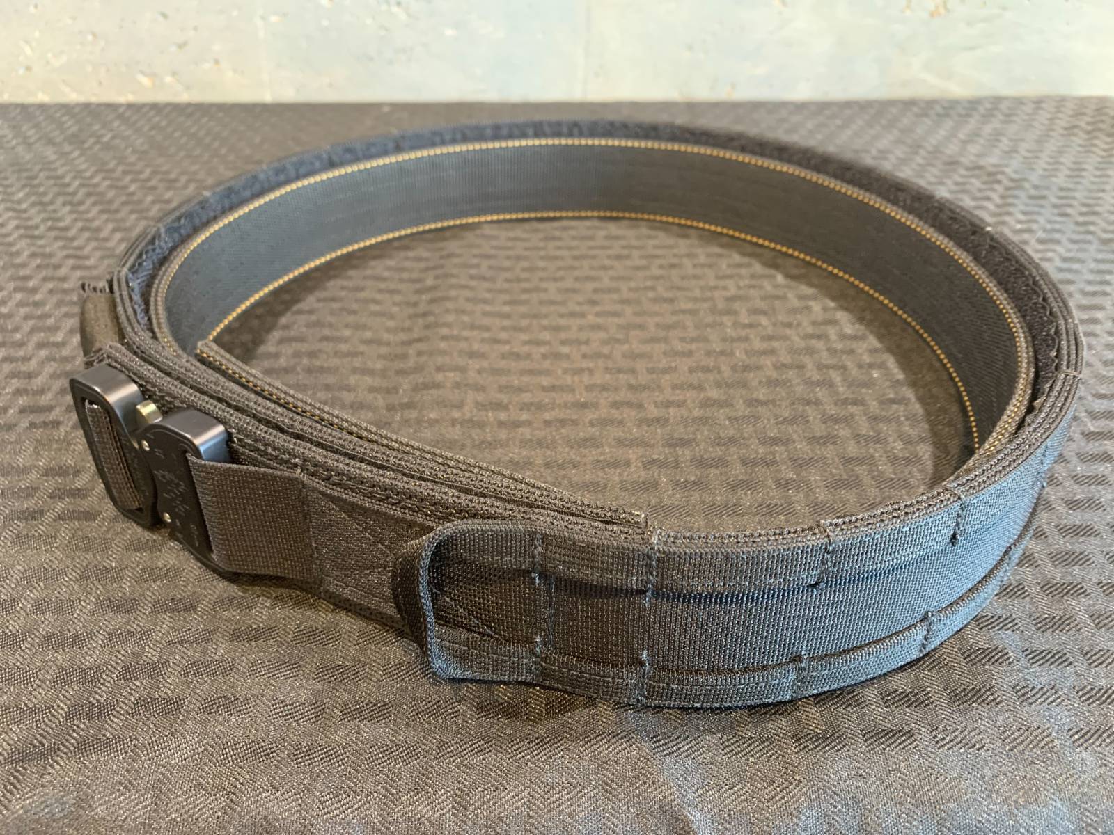 Trojan Horse Customs 34" Battle Belt, With Molle, Black Tombstone