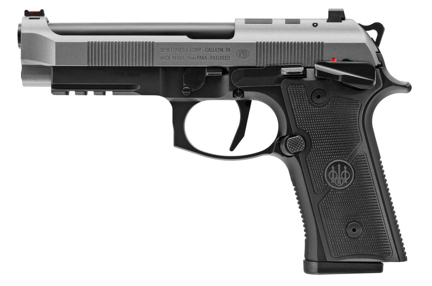 Beretta J92FSR921 92Xi 9mm 18+1 Double/Single Action Pistol, Black