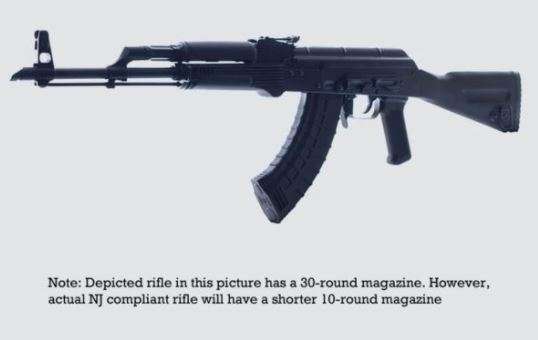 Riley Defense RAK47-P-NJ RAK-47 7.62x39 10rd Rifle: NJ-Compliant Black  Polymer AK-47 | Tombstone Tactical