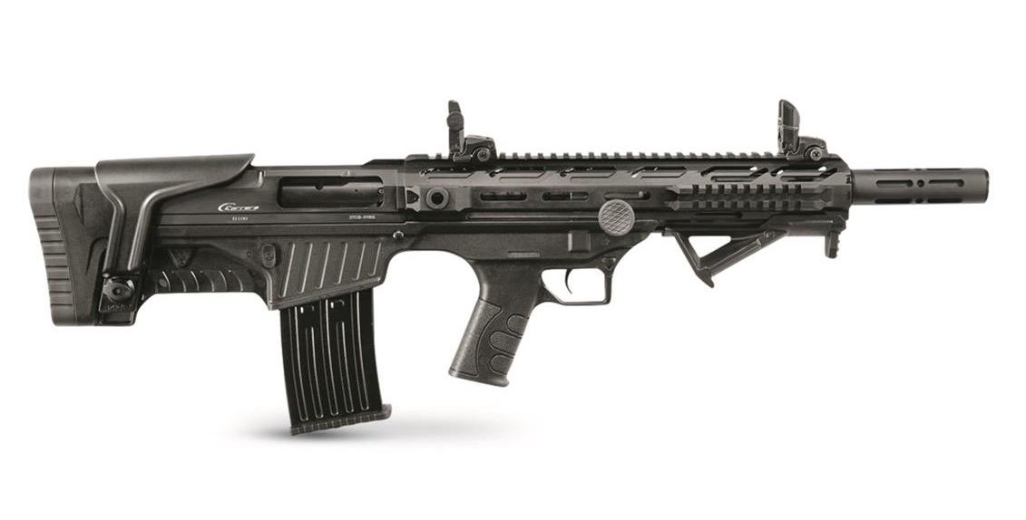 Lkci Vezir B100 Ar Bullpup Profile Semi Auto Shotgun 185 Tombstone Tactical 3432