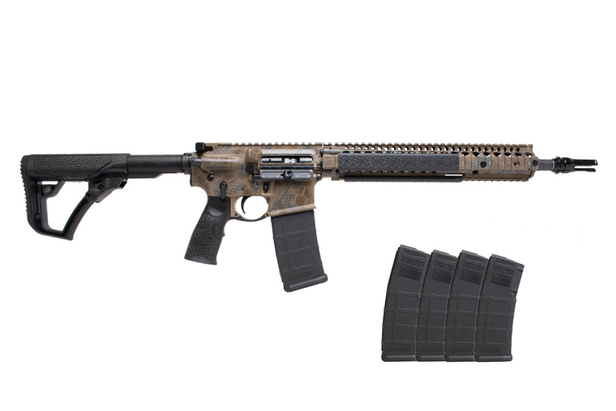 DANIEL DEFENSE DD4 RIS II M4A1., 556 NATO, 14.5