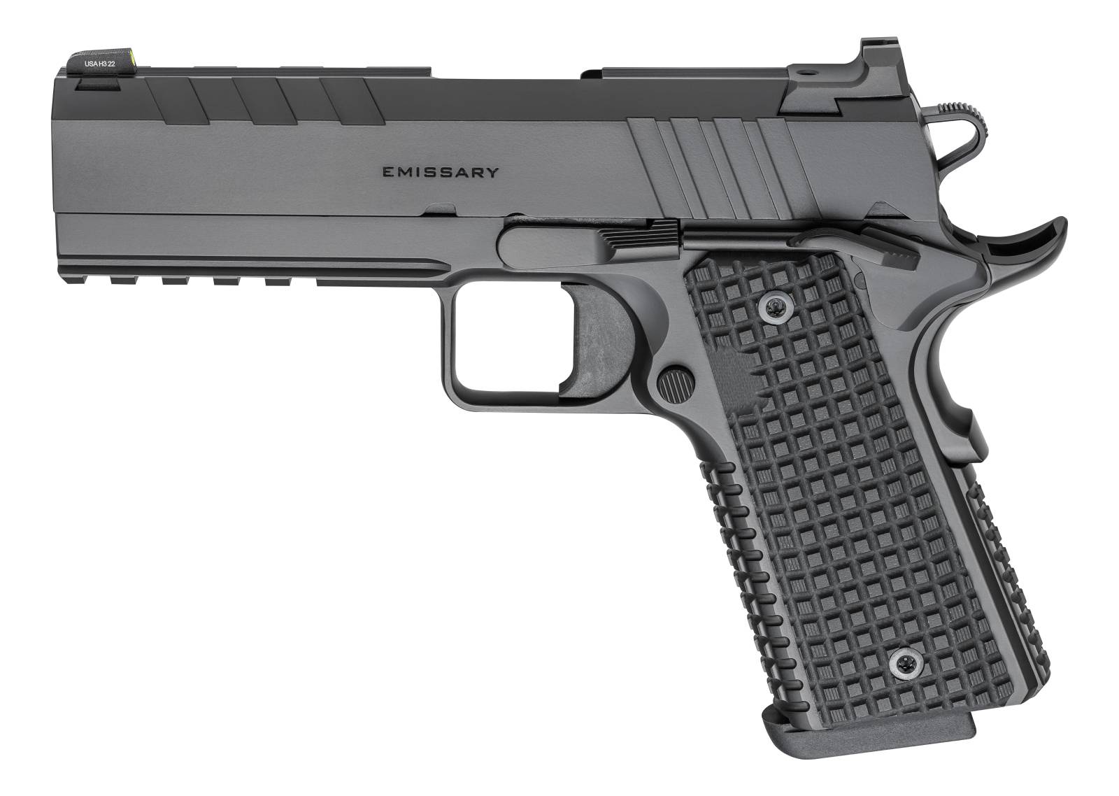 Springfield Armory PX9227L Emissary 1911 9mm 9 Black Stainless