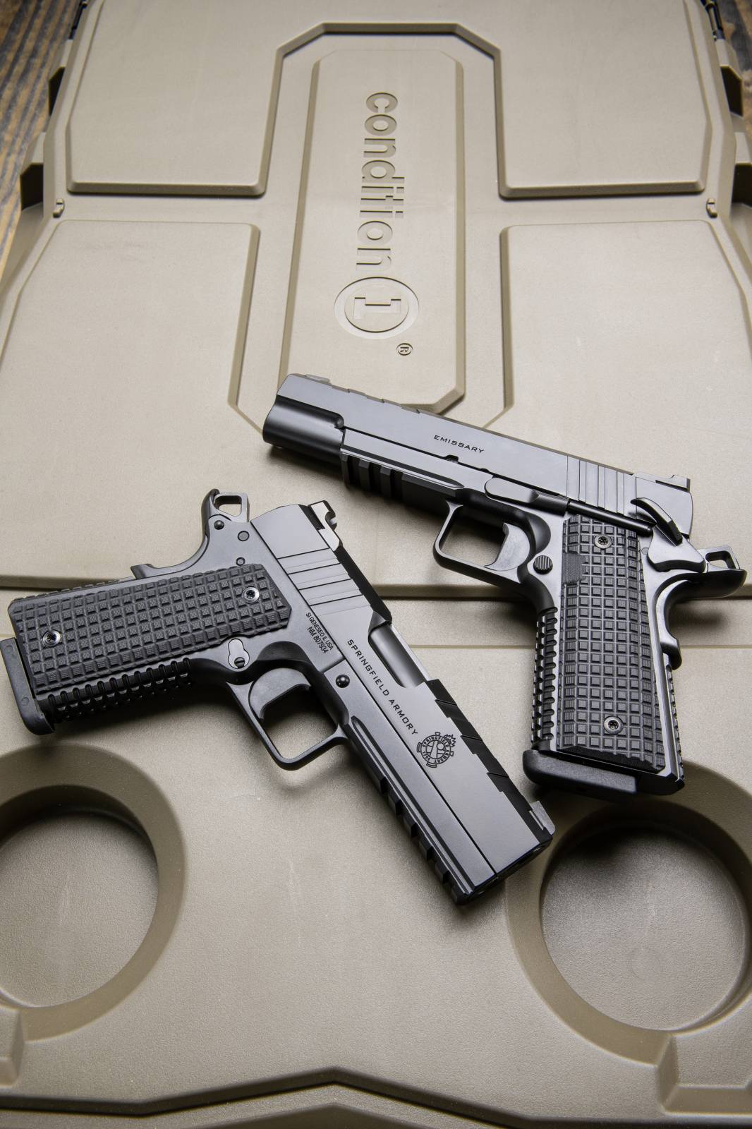 Springfield Armory PX9227L Emissary 1911 9mm 9 Black Stainless