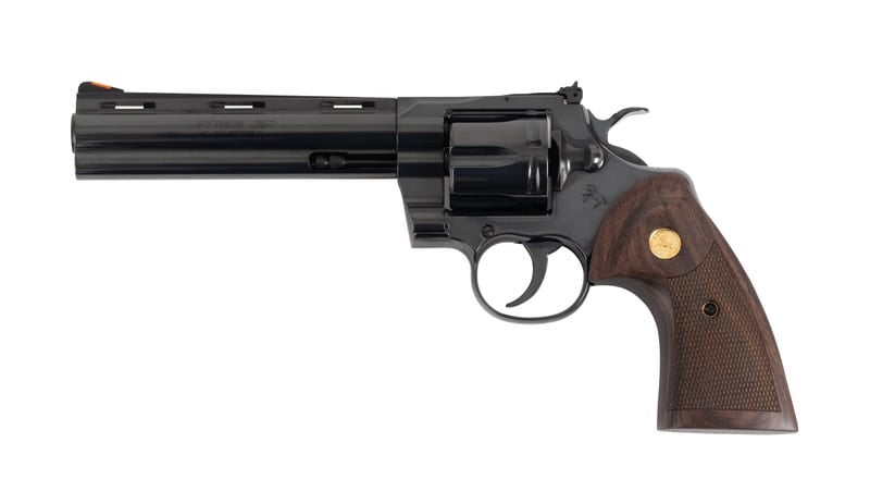 Colt PYTHON-BP6WTS Python .357 Mag 6rd Revolver, Blued Finish