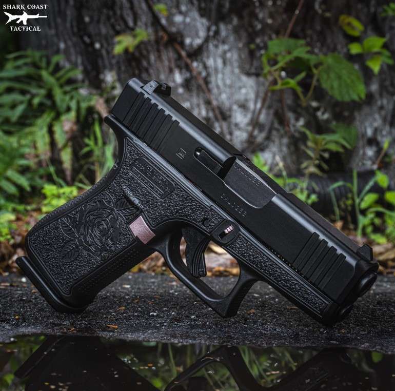GLOCK G43X, 9mm, BLACK ROSE, Optic Ready, 10rd | Tombstone Tactical