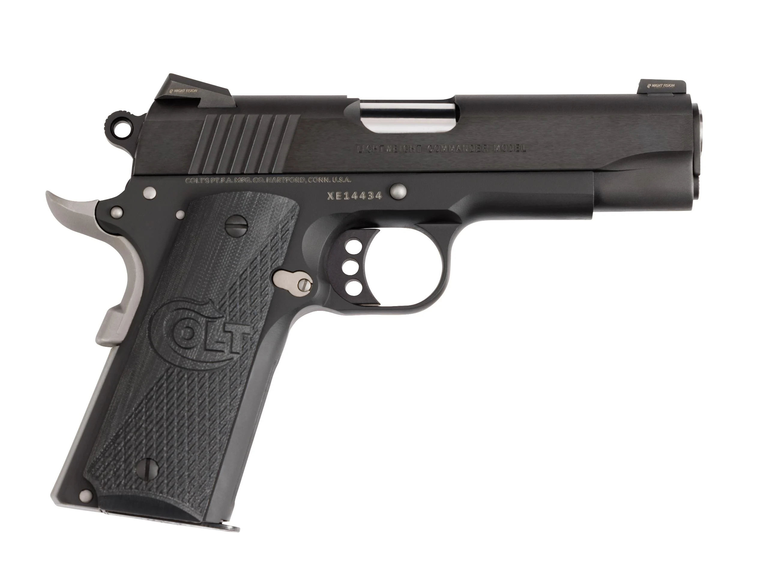 Colt's Manufacturing, O4840NC Night Commander, 1911, Semi-automatic ...