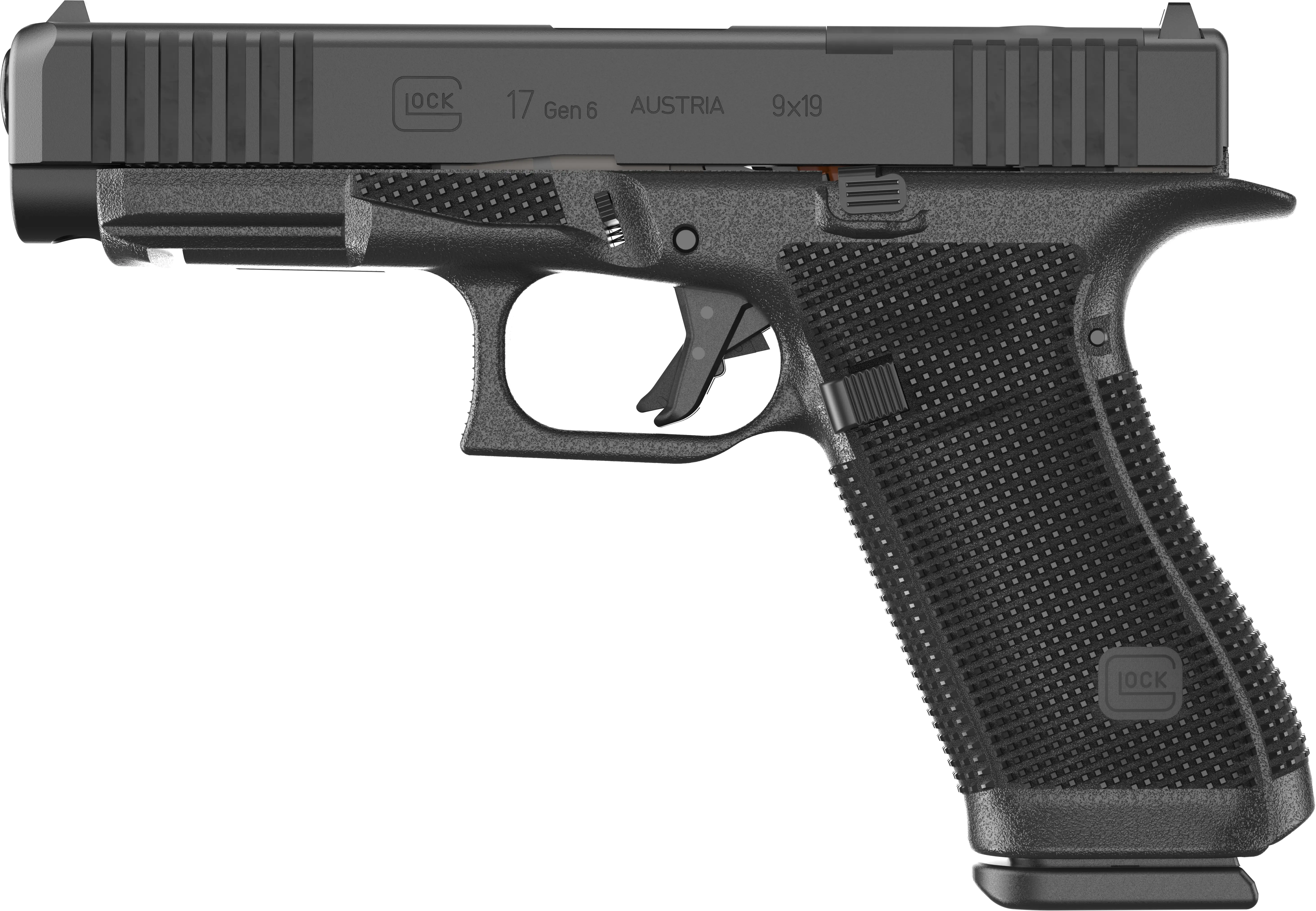 Glock P61750203 G17 Gen6 9mm Luger 17+1 4.5