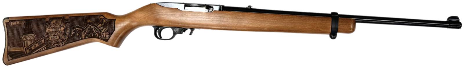 RUGER 10/22 22LR RIFLE BLUED/BIRCH 2024 KENTUCKY DERBY EXCLUSIVE 1 of 300-img-0