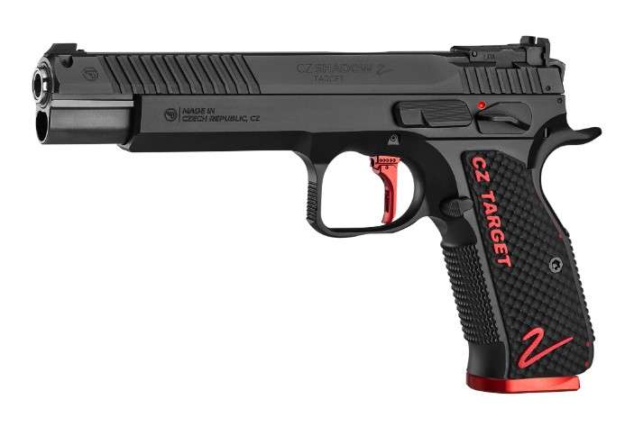 CZ 91247 Shadow 2 Target 9mm 17-Shot Pistol 6": Single Action, Black Nitrid-img-1